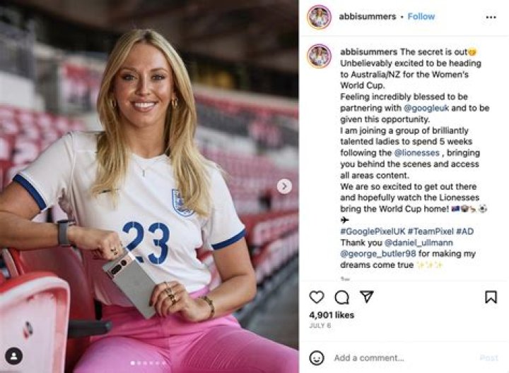 Abbi Summers Tottenham Age – Meet The Journalist On Instagram