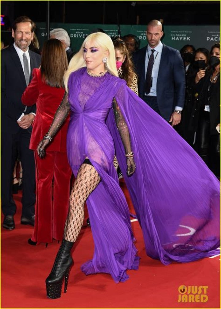 Lady Gaga Slays In Sheer Purple Slit Dress With Fishnets At 'House of Gucci' Premiere Photos - The Latest Hot World News Lady Gaga Slays In Sheer Purple Slit Dress With Fishnets At 'House of Gucci' Premiere Photos - The Latest Hot World News